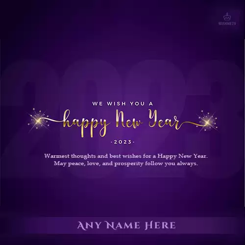 1 January 2023 Happy New Year Quotes Images With Name
