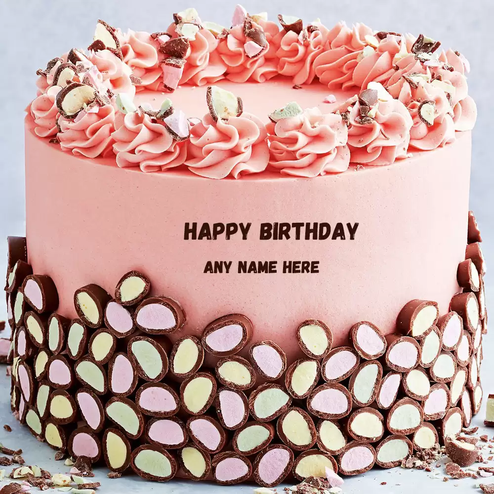 Beautiful Birthday Cake With Name And Image Download