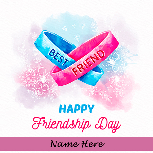 friendship day bracelet with name