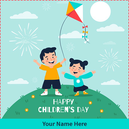 Happy Bal Diwas Childrens Day Wishes With Name