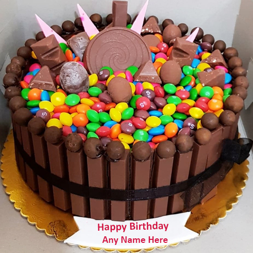 Happy birthday cake with name (2024) | Birthday cake picture name edit ...