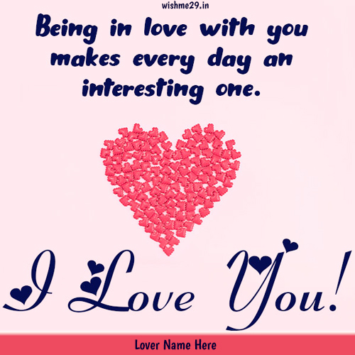 Create I Love You with Name | I Love You Image with Name