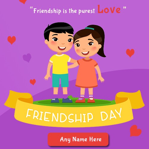 Friendship Day 2024 Special Whatsapp Dp With Name