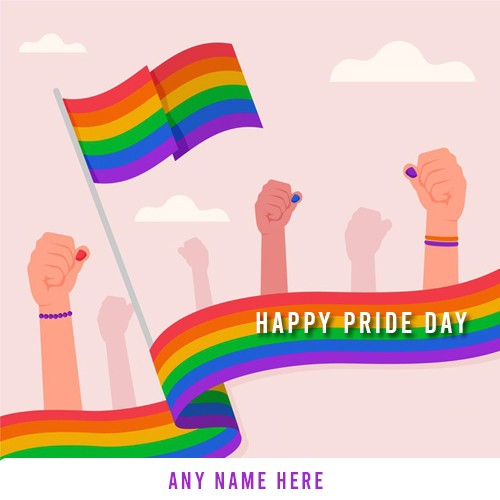 Create Online Gay Pride Flag 2024 Images With Name Edit