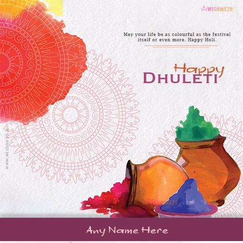 Write Name On Holi Images Dhuleti 2023 HD Wallpapers Download