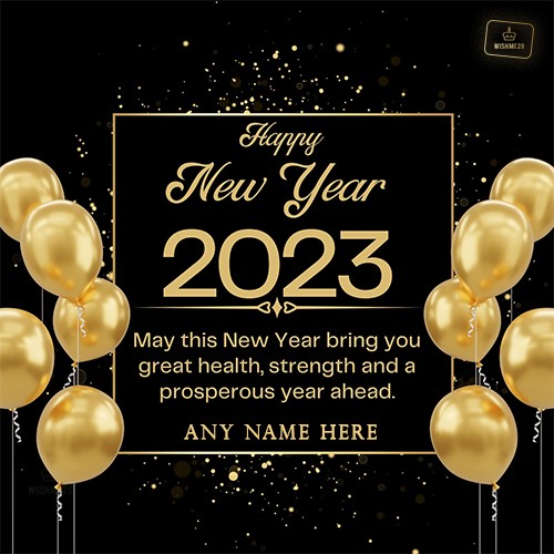 Wish You Happy New Year 2025 Quotes Message With Name