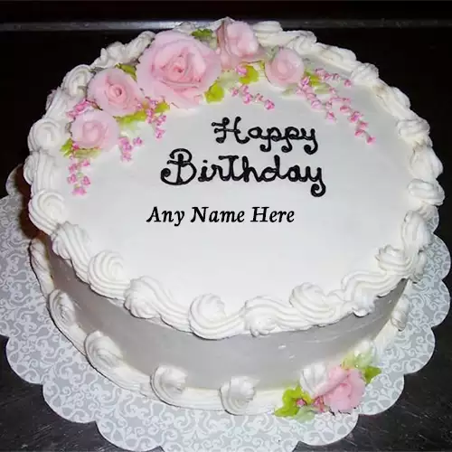 Happy Birthday Love Cake Image With Name